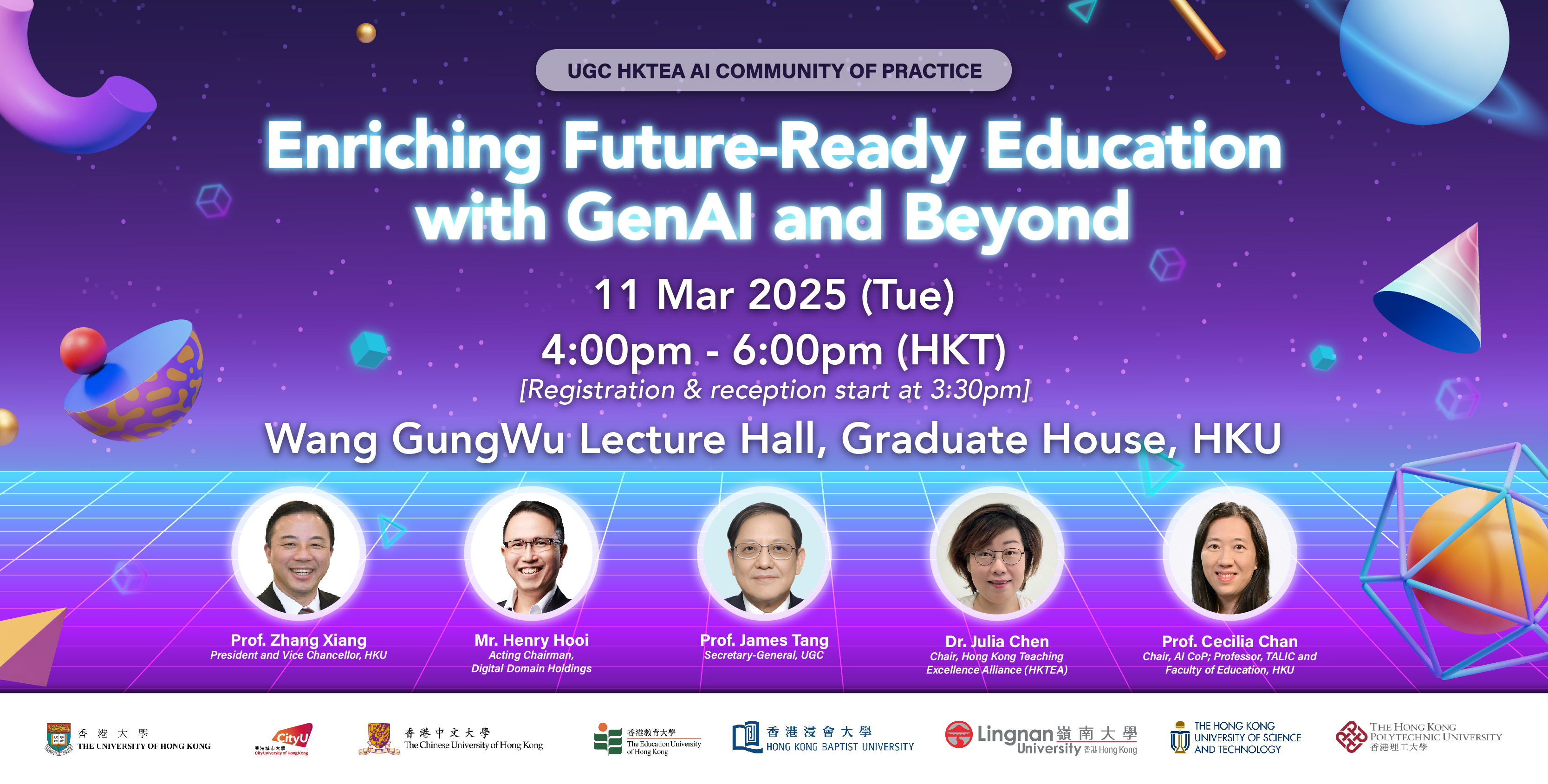 UGC HKTEA Community of Practice - Enriching Future-Ready Education with GenAI and Beyond