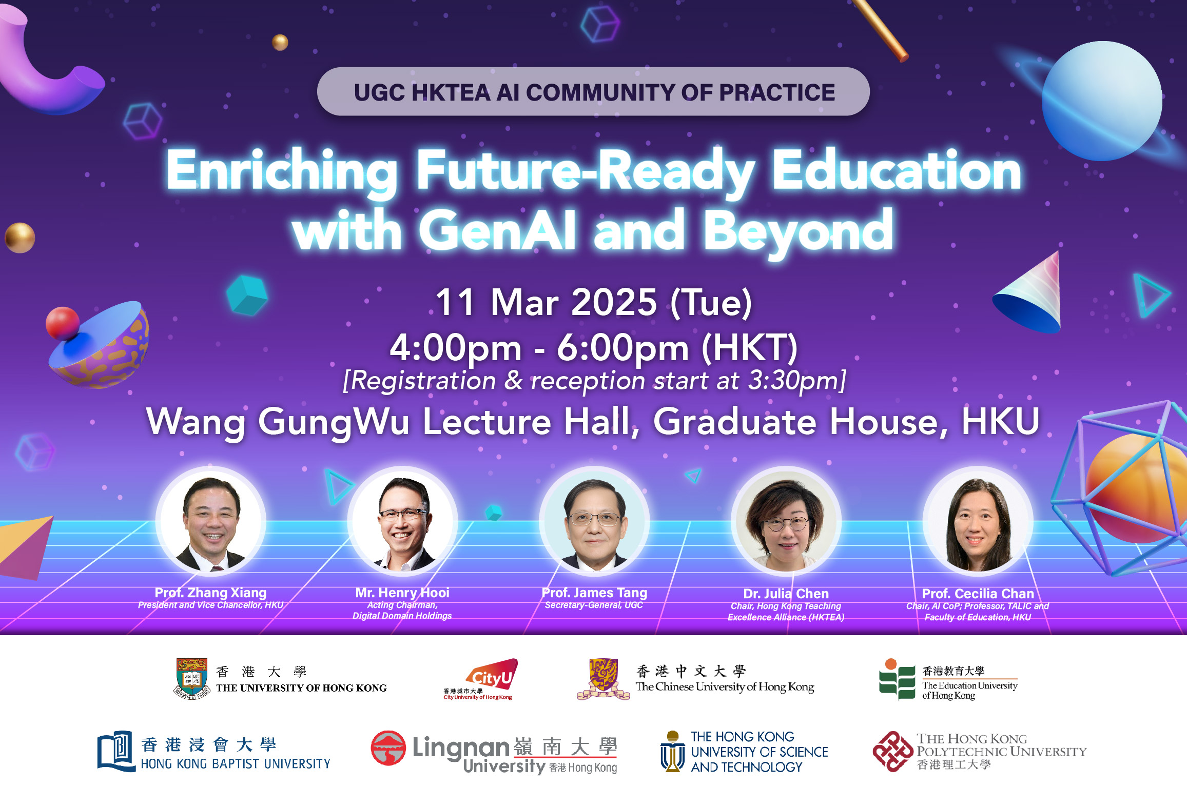 UGC HKTEA Community of Practice - Enriching Future-Ready Education with GenAI and Beyond